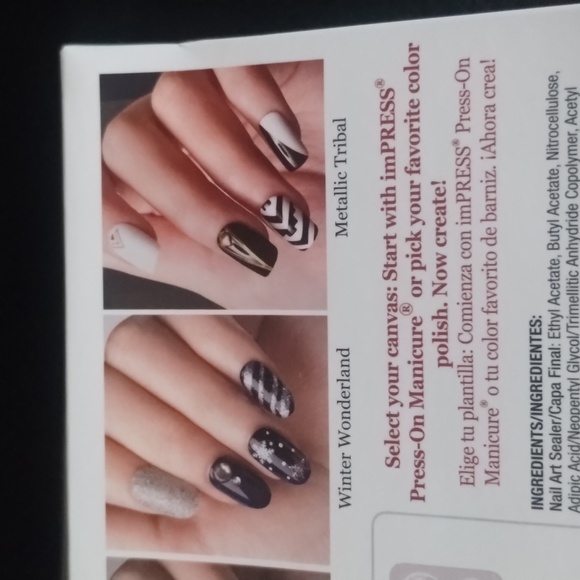 CHRISTMAS #10 PRICE REDUCED PC KISS NAIL ART  NIB=NWT - Picture 6 of 16